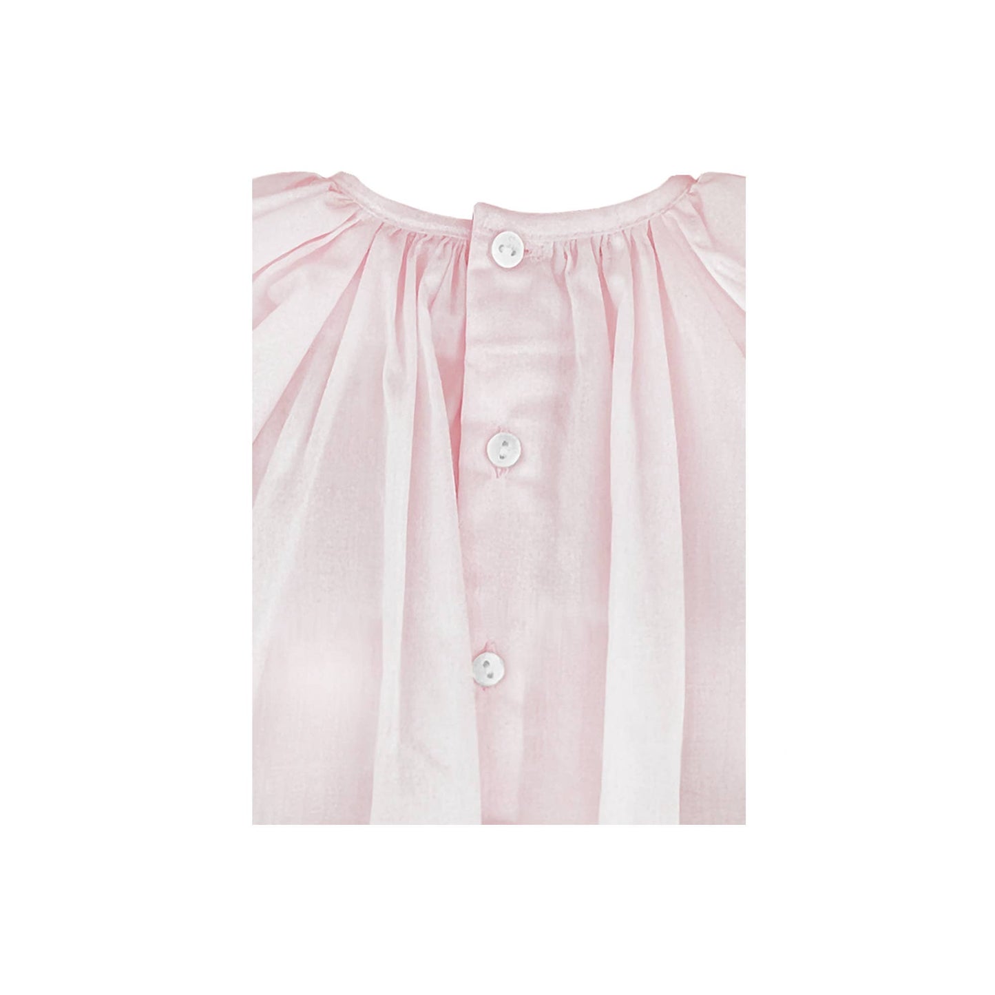 Daygown with Raglan Sleeves and Embroidered Hem: 9 Month / Lavender