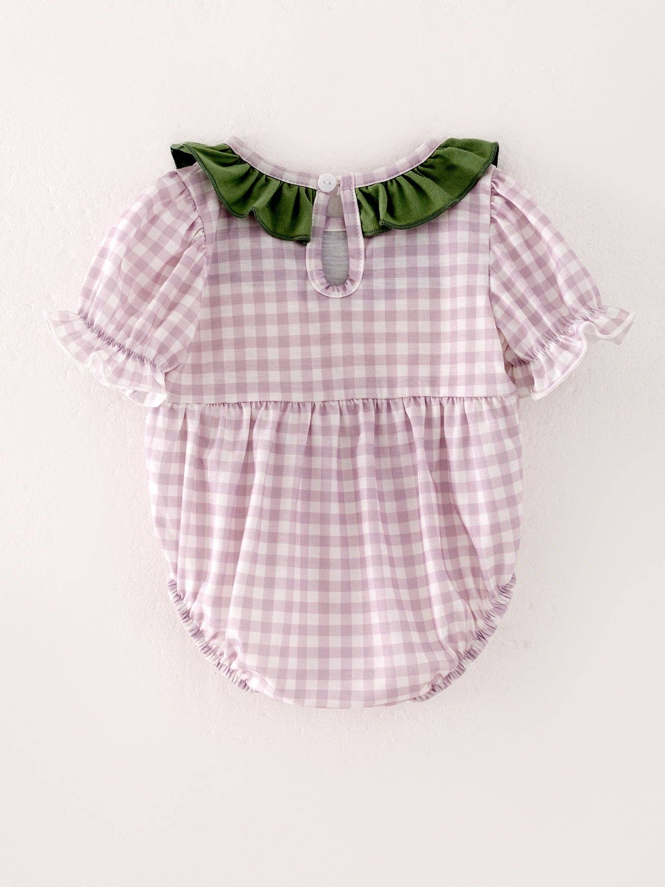 Halloween Girls Pumpkin Chenille patches Romper: 18M