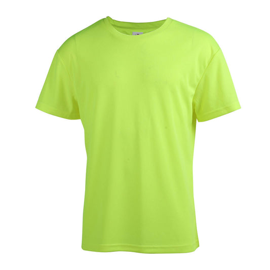 LeeHanTon Men’s Performance T-Shirt: Yellow / X-Large