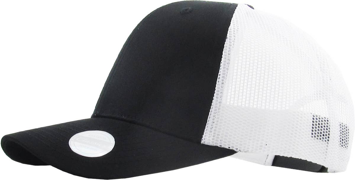 CLASSIC 6 PANEL MESH BACK: DGY-NGRN