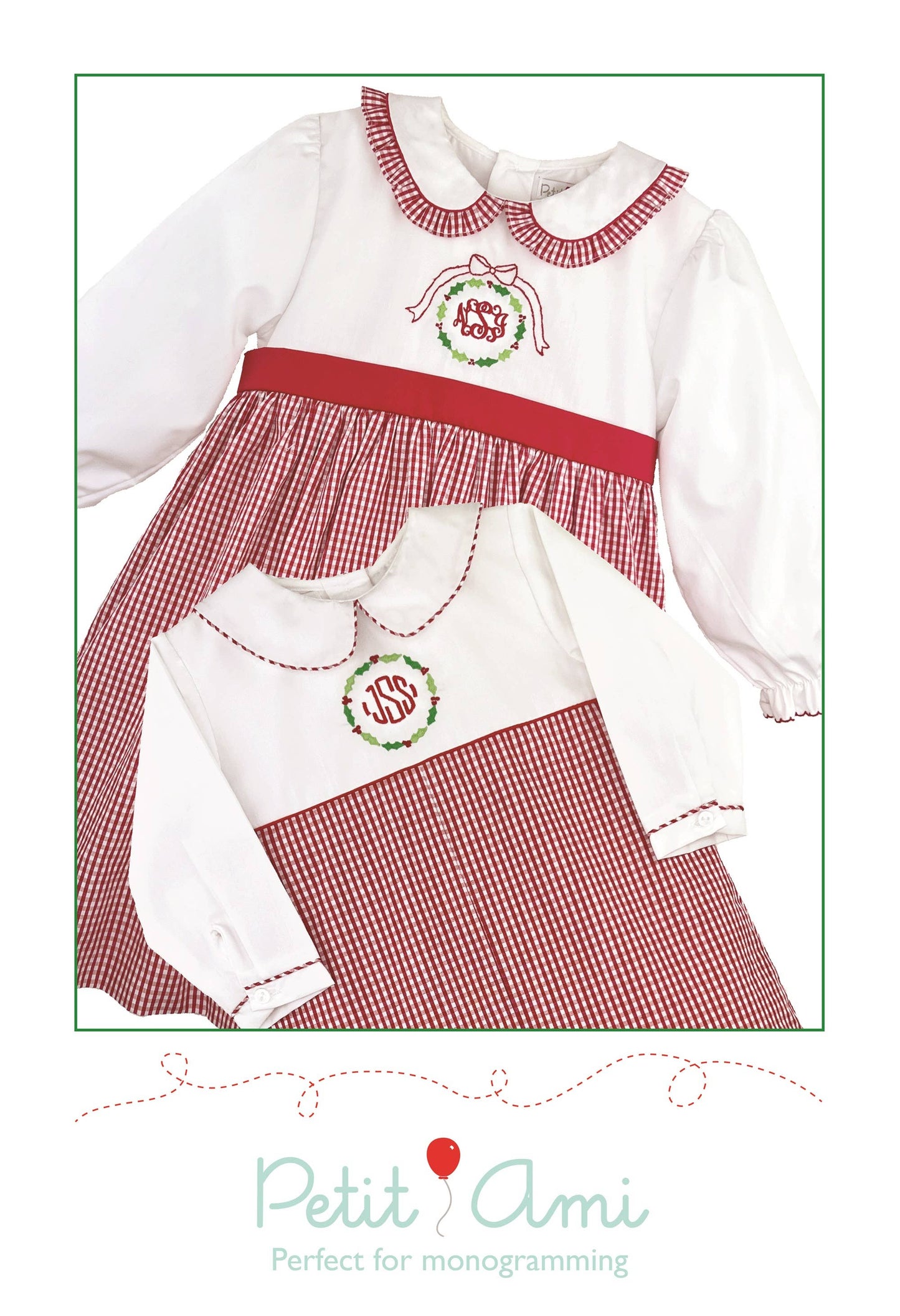 Embroidered Holiday Dress: 2T