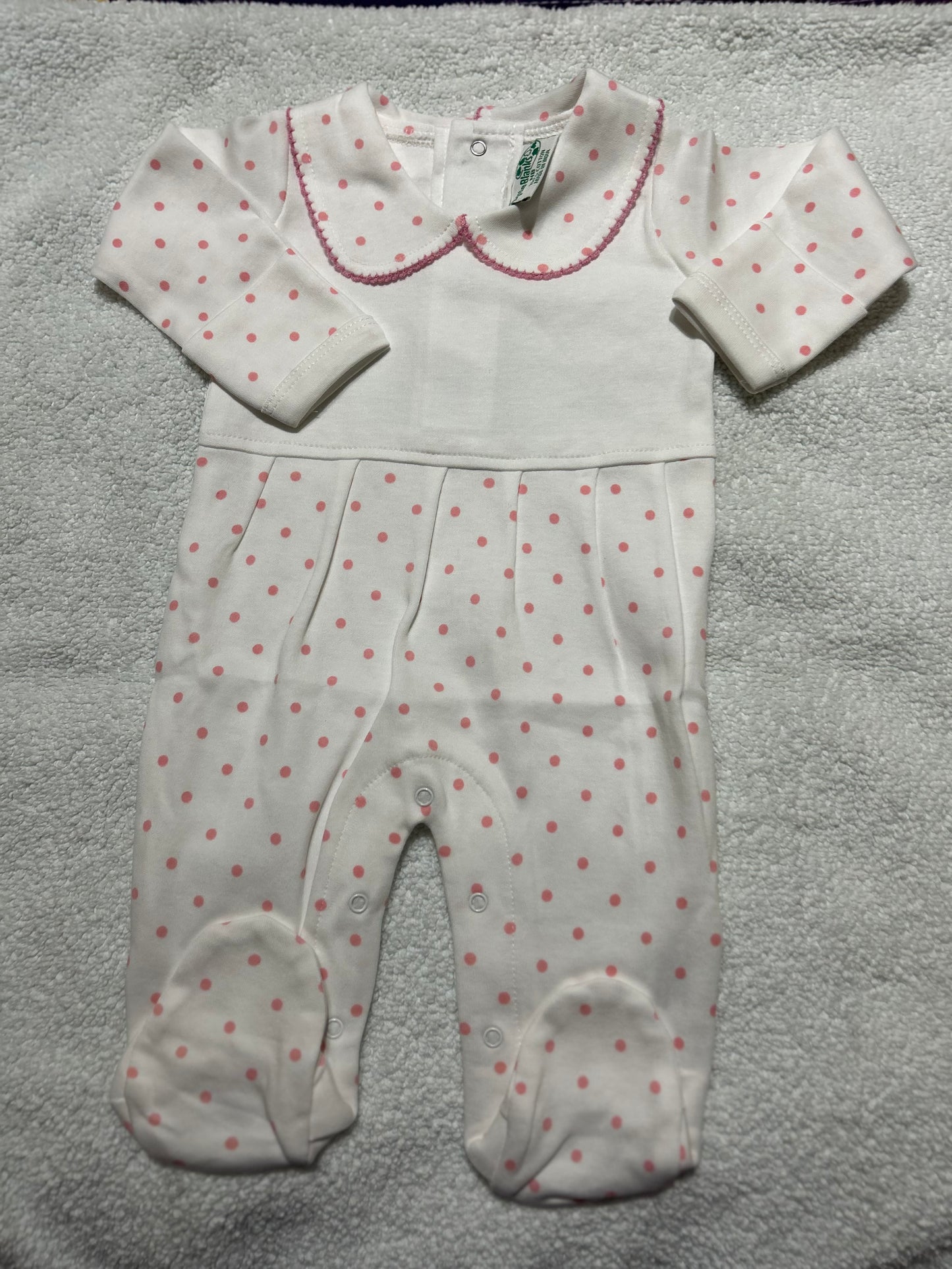 Boutique Style Collar Footie