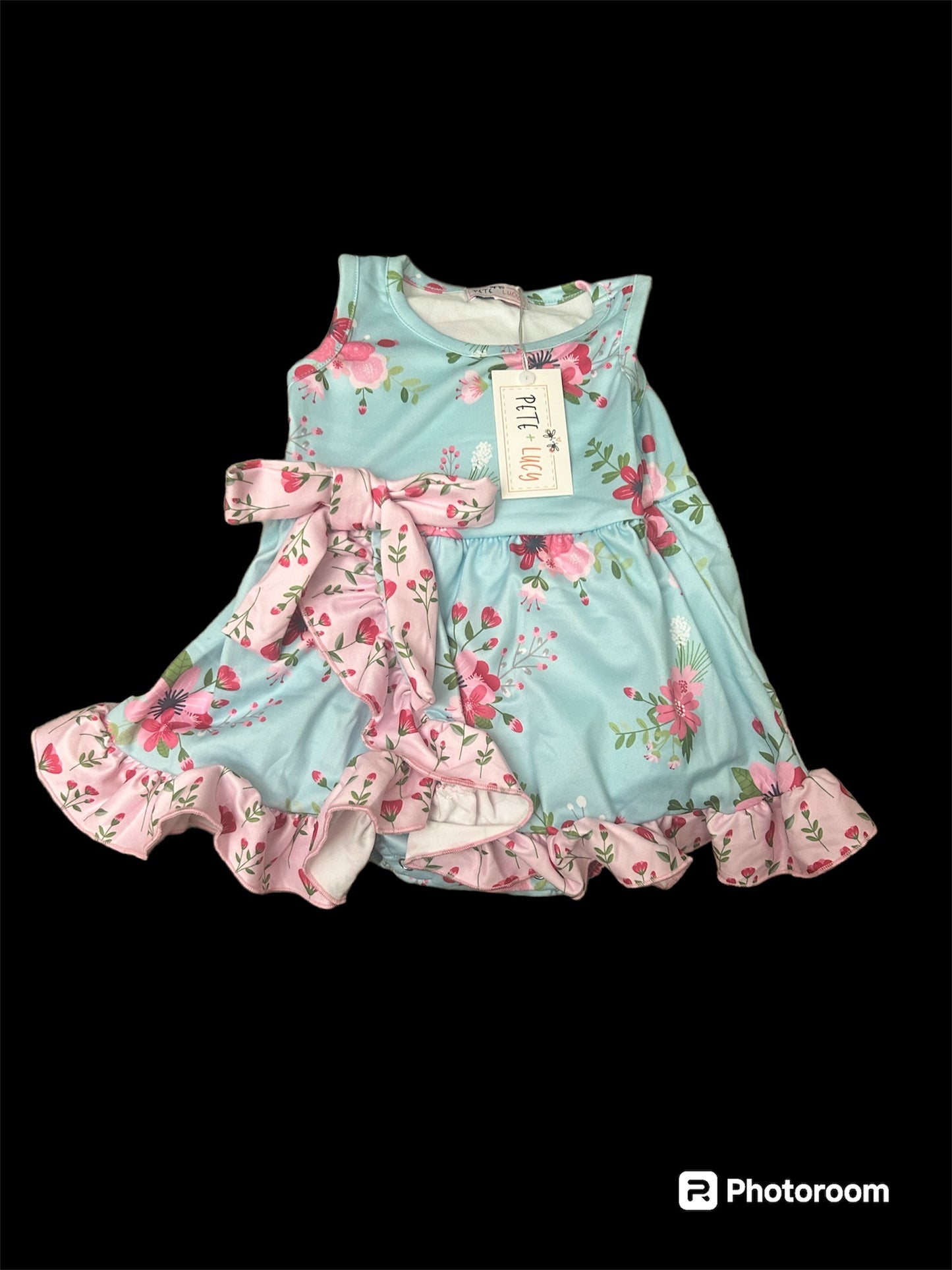 Vintage Floral Romper 6-9 months