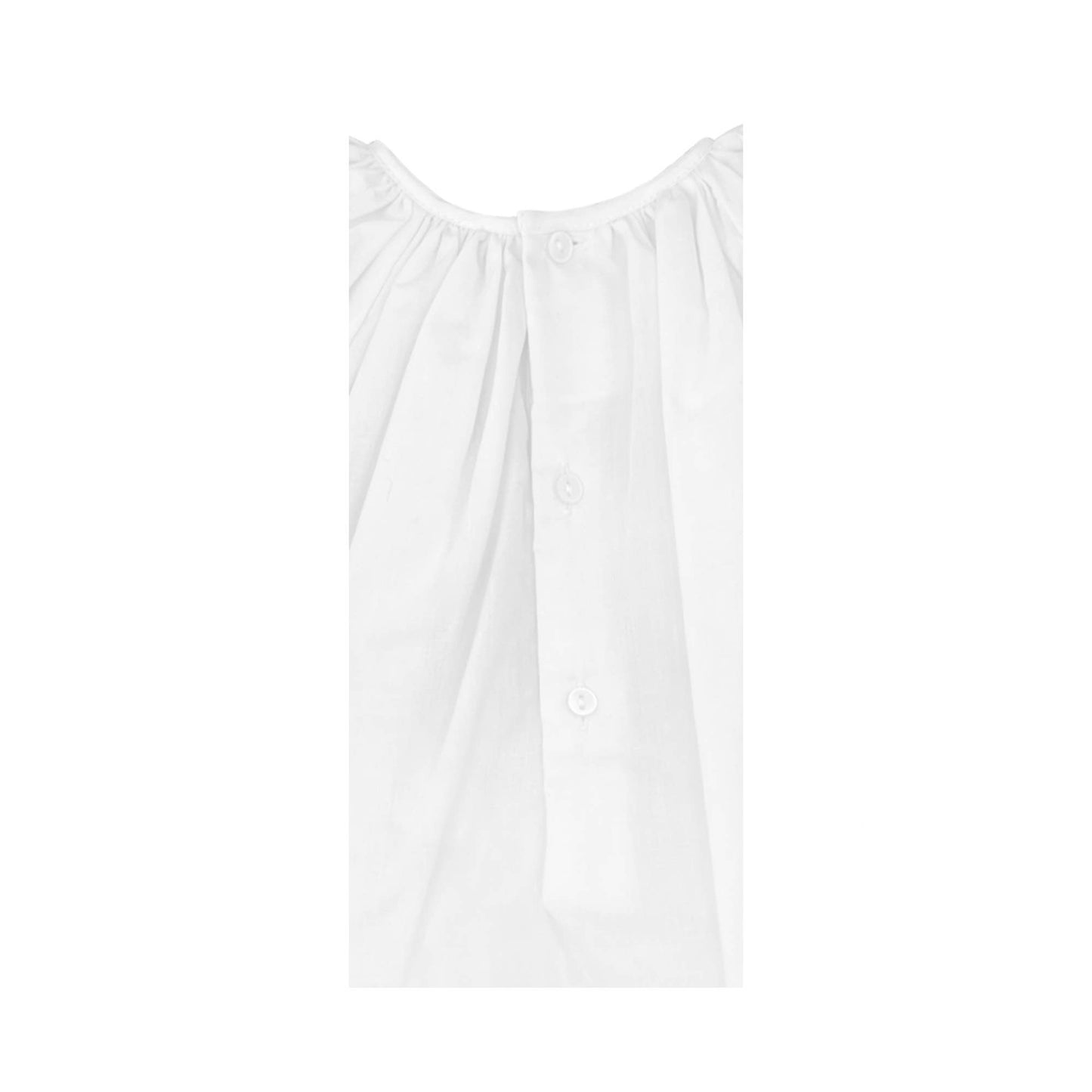 Daygown with Raglan Sleeves and Embroidered Hem: Preemie / Pink