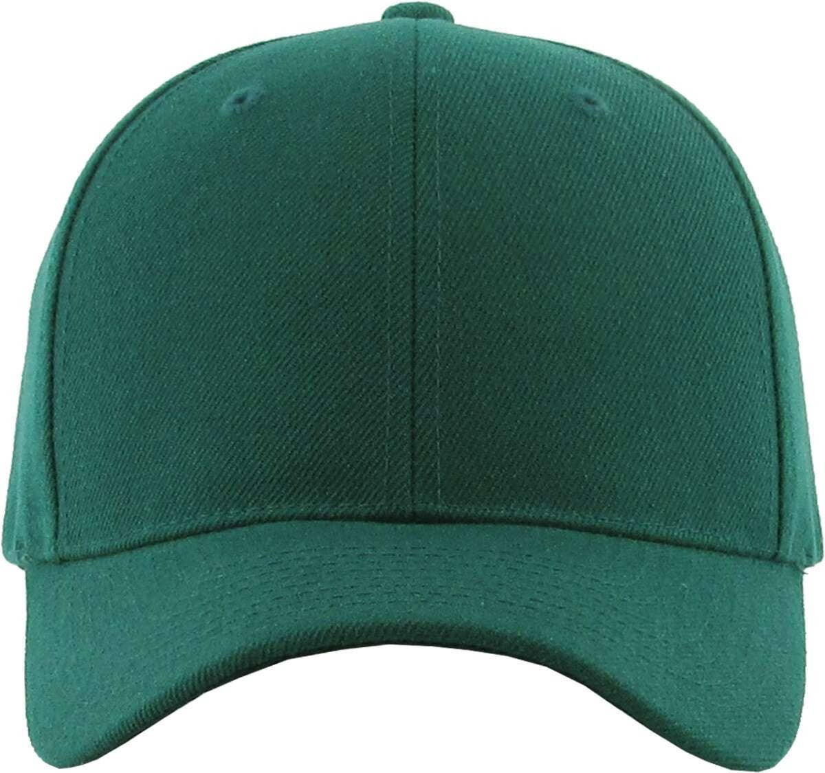 Solid Velcro Baseball Cap: Khaki