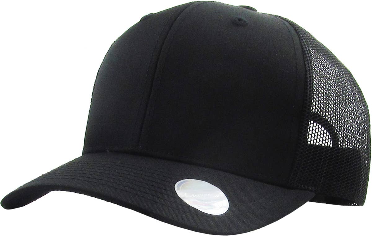 CLASSIC 6 PANEL MESH BACK: DGY-NGRN