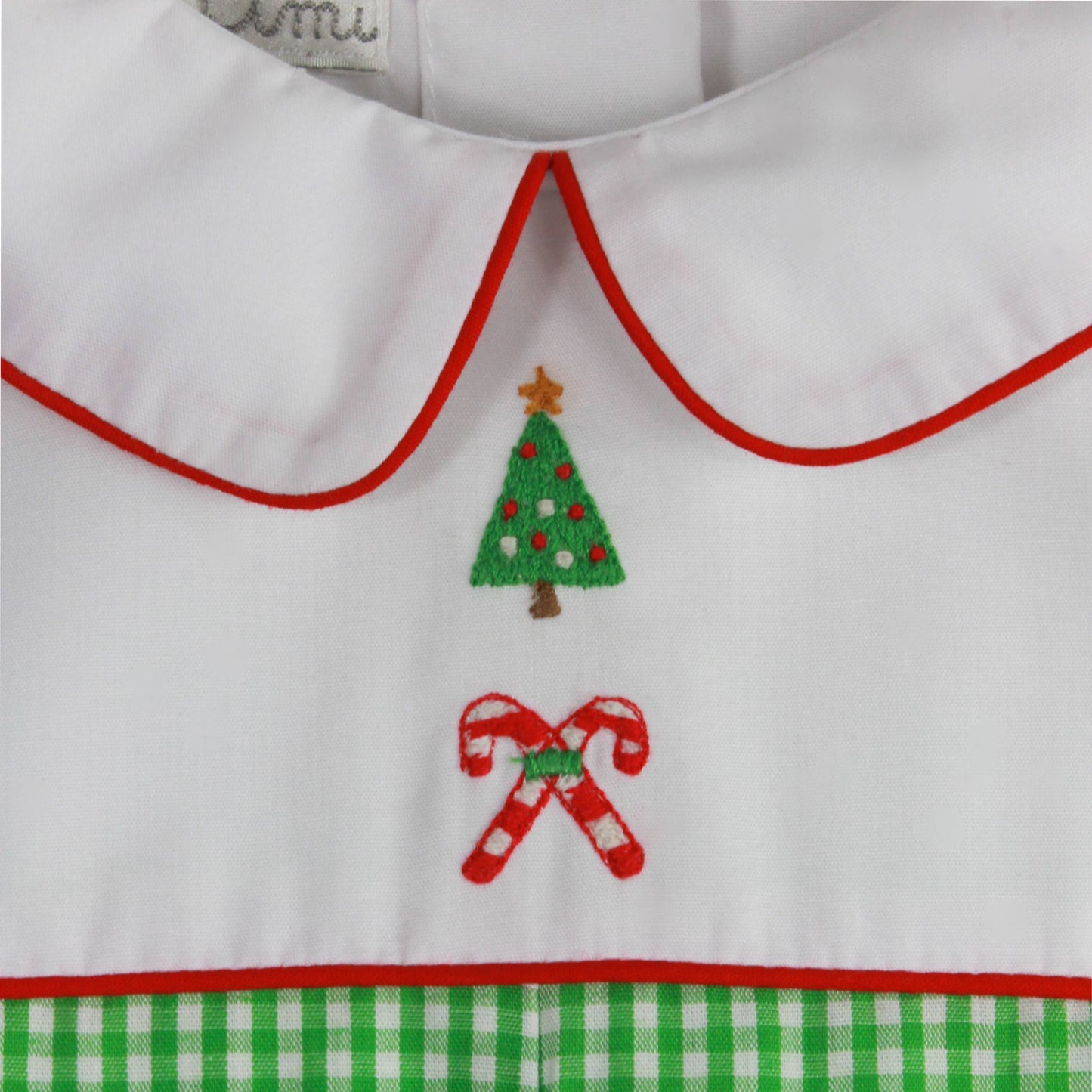 Embroidered Christmas Longall: 3 Month